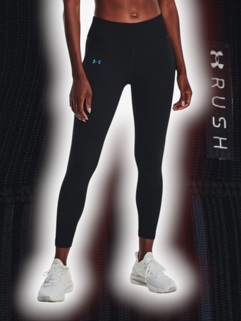 (NWOT) Under Armour® UA RUSH™ Seamless Women's Ankle Leggings - Size Small